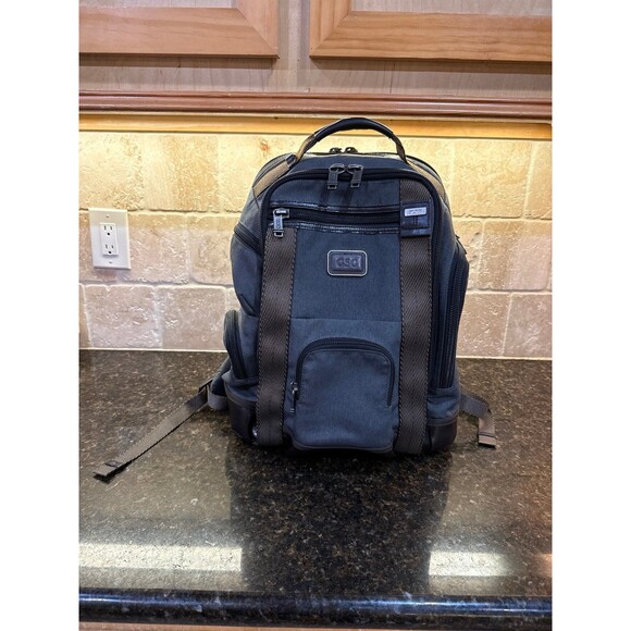 TUMI Backpack ALPHA BRAVO Hedrick Deluxe Rucksack Anthracite Gray EUC - Picture 1 of 12